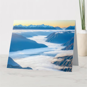 Berge Landschaft Majestic malerische Natur Karte