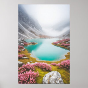 Berge Landschaft Majestic malerische Natur Poster
