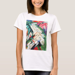 Berge (Landschaft) von Franz Marc, Vintage Art T-Shirt