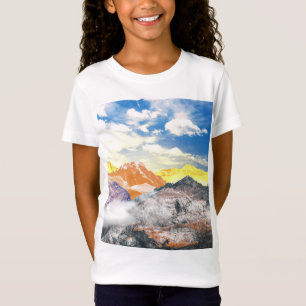 Berge (Montage von Fotos) 1 T-Shirt