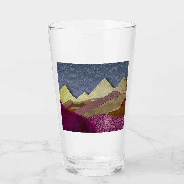 Berge Mulberry Glas (Vorderseite)
