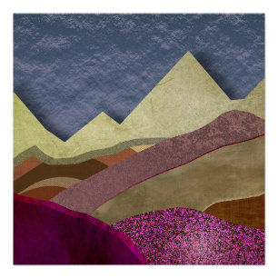 Berge Mulberry Poster