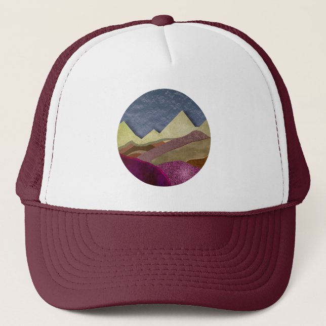 Berge Mulberry Truckerkappe (Vorderseite)