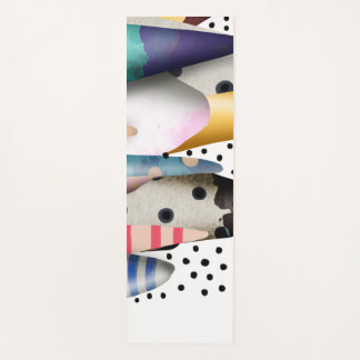 Berge Polka dots Everest High Yogamatte