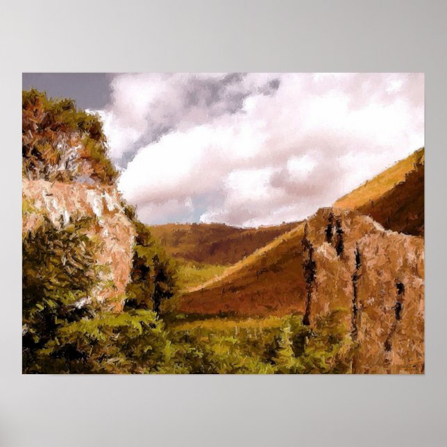 BERGE POSTER (Vorne)