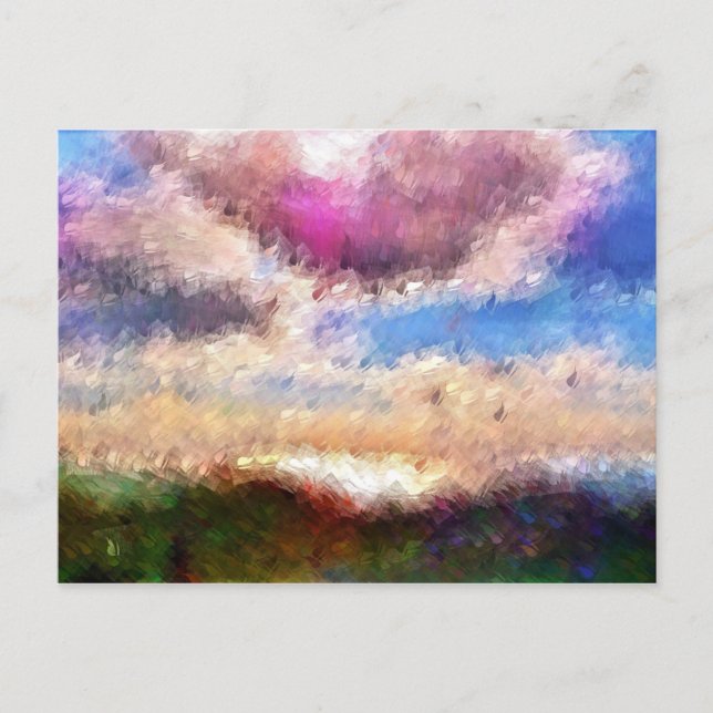 BERGE POSTKARTE (Vorderseite)