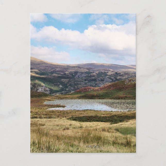 BERGE POSTKARTE (Vorderseite)