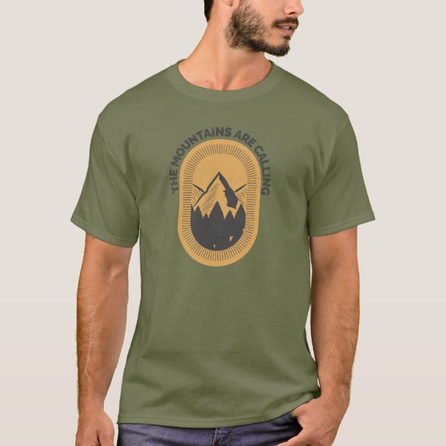 BERGE RUFEN T-Shirt (Vorderseite)