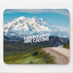 Berge rufen von Schaufenster Mousepad
