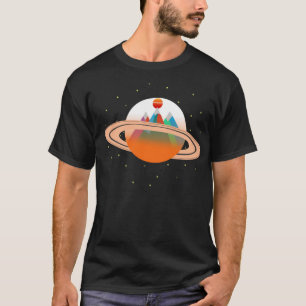Berge Saturns Sun T-Shirt