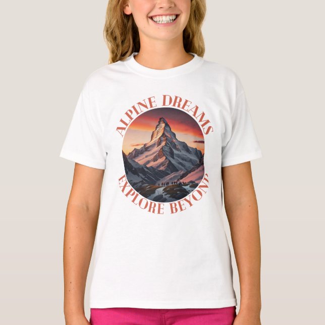 Berge T-Shirt (Vorderseite)