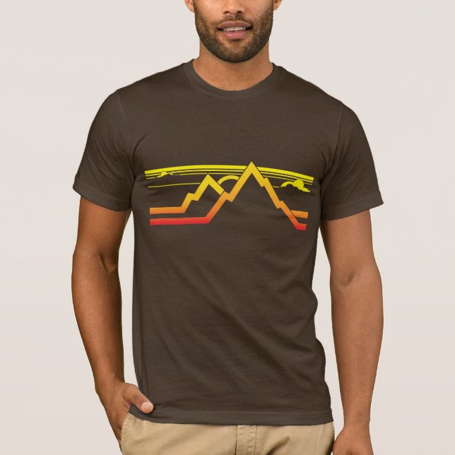 Berge T-Shirt (Vorderseite)