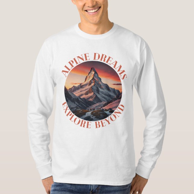 Berge T-Shirt (Vorderseite)