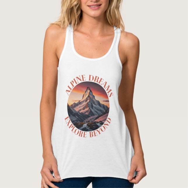 Berge Tank Top (Vorderseite)