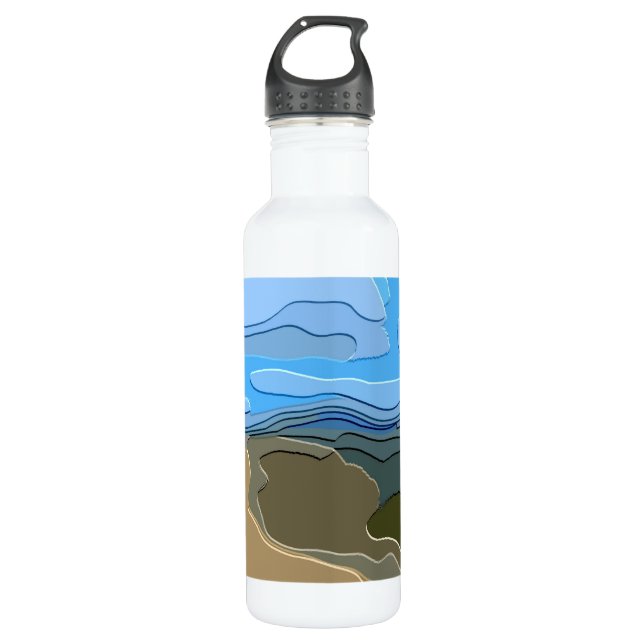 BERGE TRINKFLASCHE (Vorderseite)