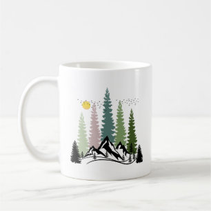 BERGE UND BÄUME KALMNATUR KAFFEETASSE
