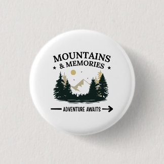 Berge und Erinnerungen Abenteuer wartet Button