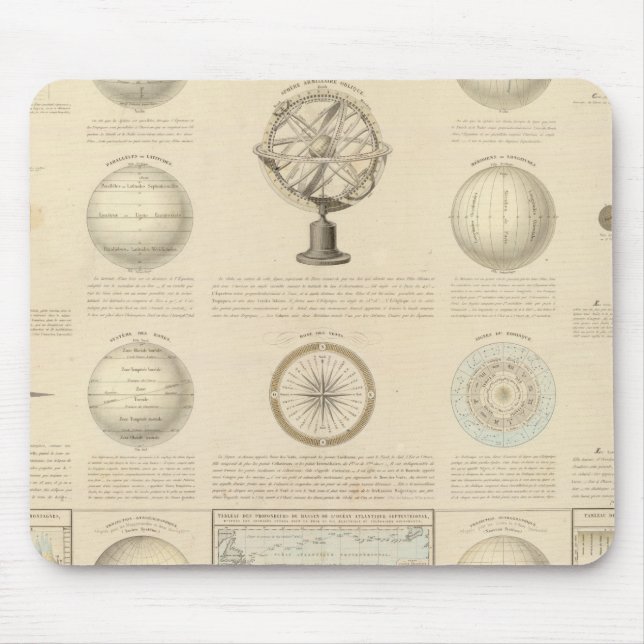 Berge und Fluss der Welt Mousepad (Vorne)