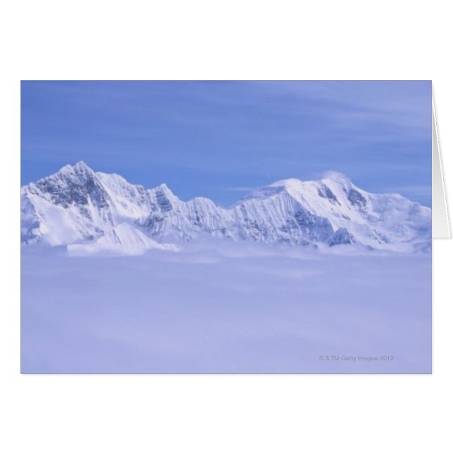 Berge und Gletscher (Vorderseite (Horizontal))