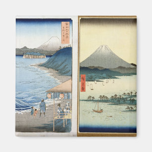 Berge und Küstenlinie Magnet