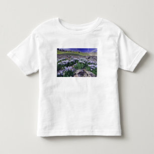 Berge und Wildblumen auf Almwiesen, Kleinkind T-shirt