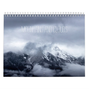Berge und Wolken Landschaftsfoto Kalender