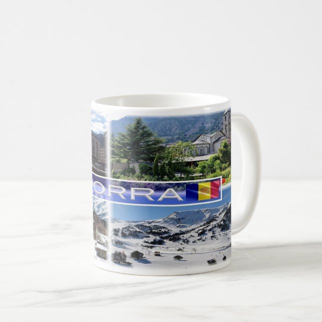Berge von Andorra - Tasse (VorderseiteRechts)