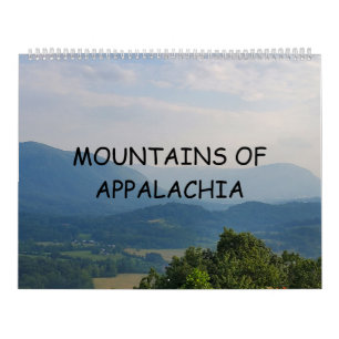 Berge von Appalachia Kalender