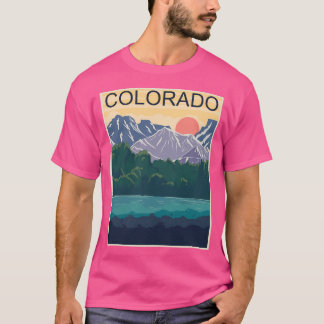 Berge von Colorado Active T-Shirt