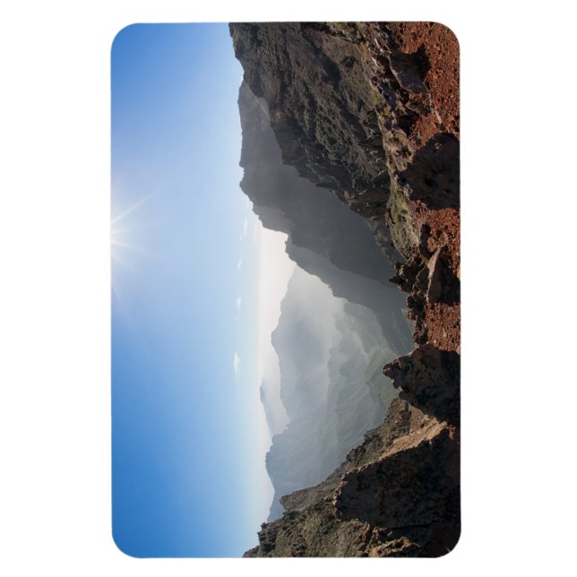 Berge von La Palma Magnet (Vertikal)