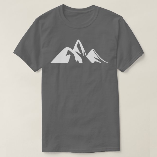 Berge Wandern 52 T-Shirt (Design vorne)