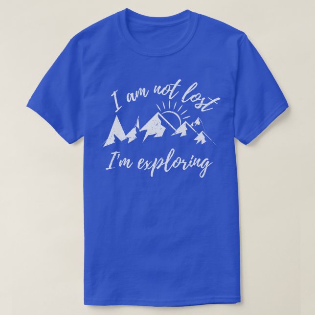 Berge Wandern 64 T-Shirt (Design vorne)