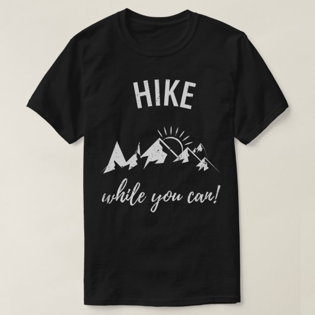 Berge Wandern 65 T-Shirt (Design vorne)