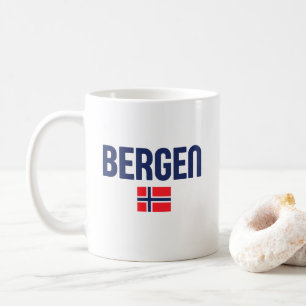 BERGEN Norwegen Kaffeetasse
