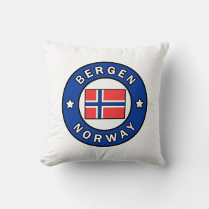 Bergen Norwegen Kissen
