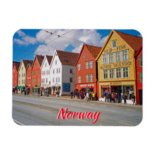 Bergen, Norwegen Magnet
