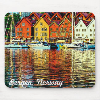 Bergen Norwegen Mousepad