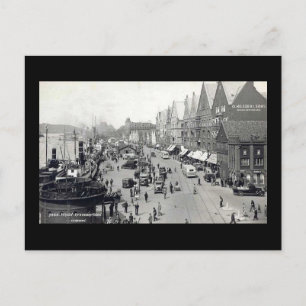 Bergen, Norwegen Postkarte