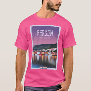 Bergen Norwegen T-Shirt