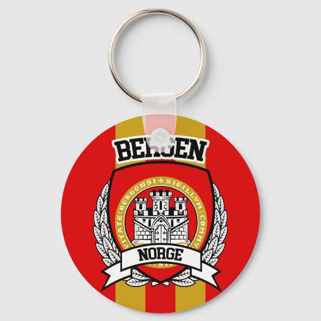 Bergen Schlüsselanhänger (Vorderseite)