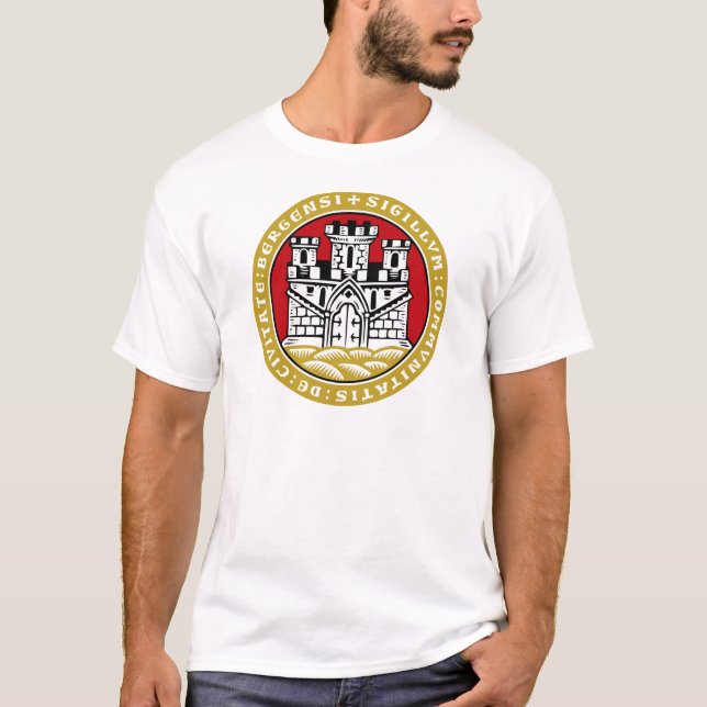 Bergen-Wappen T-Shirt (Vorderseite)