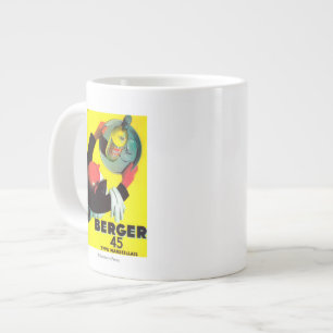 Berger 45 Vintage PosterEuropa Jumbo-Tasse