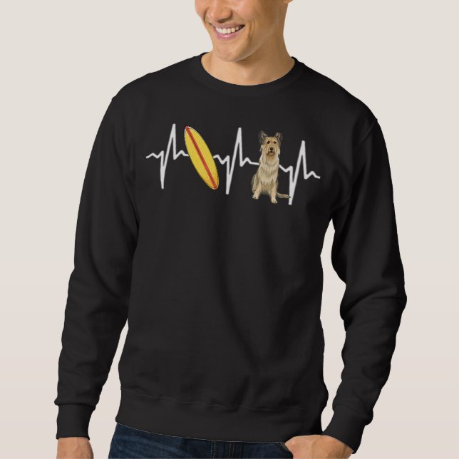 Berger Picard Heartbeat Dog Sweatshirt (Vorderseite)