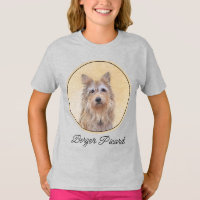 Berger Picard Malerei - Niedlich Original Hunde Ku