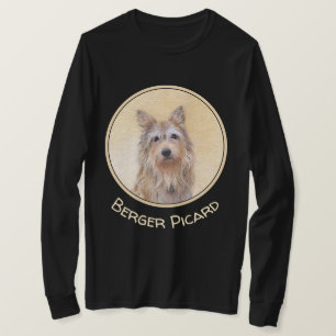 Berger Picard Malerei - Niedliche Hundekunst T-Shirt