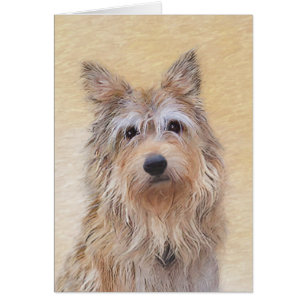 Berger Picard Malerei - Niedliche Original Hunde K