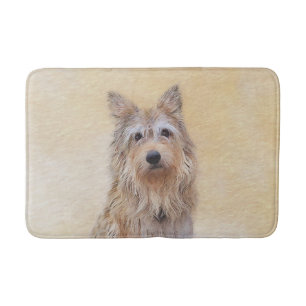 Berger Picard Malerei - Niedliche Original Hunde K Badematte