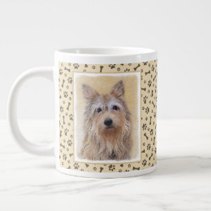 Berger Picard Malerei - Niedliche Original Hunde K Jumbo-Tasse