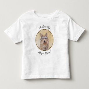 Berger Picard Malerei - Niedliche Original Hunde K Kleinkind T-shirt