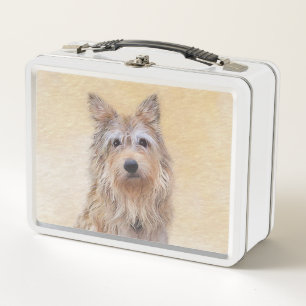 Berger Picard Malerei - Niedliche Original Hunde K Metall Brotdose